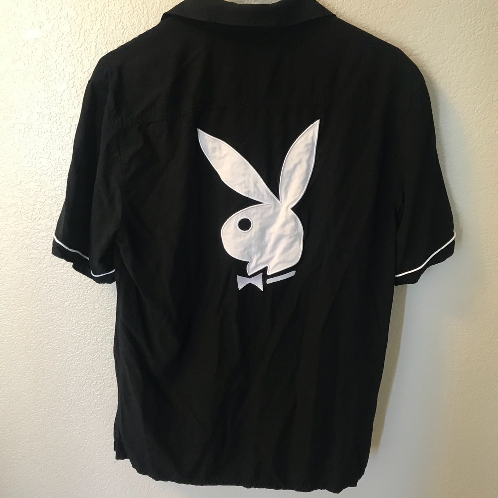 Men’s Playboy club button down. Size Medium